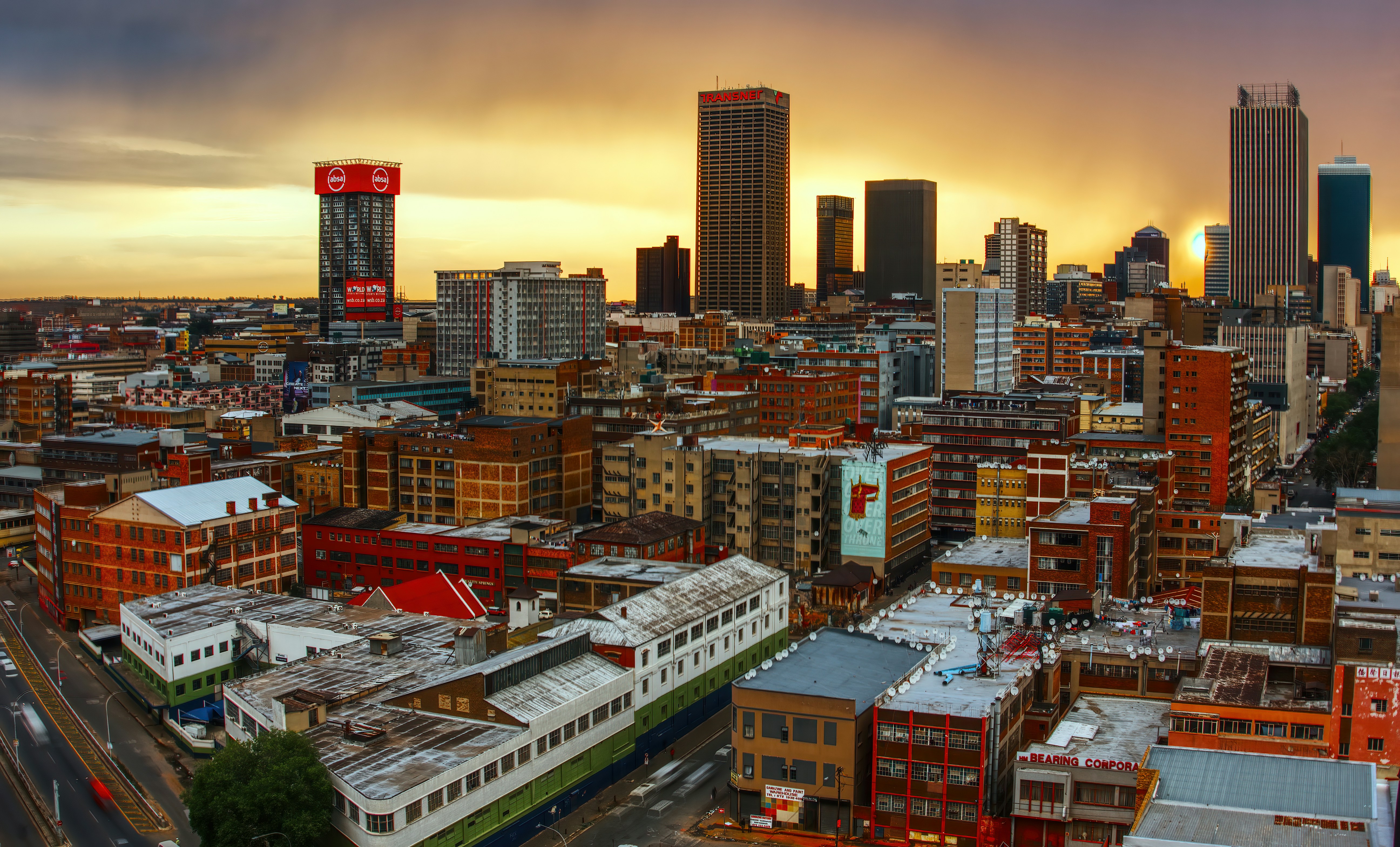Modern corporate office architecture in Sandton, Johannesburg